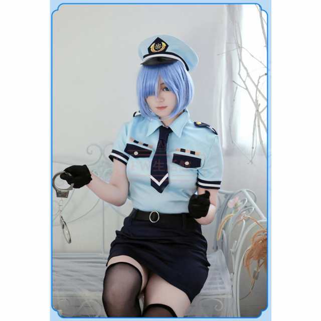 Re：ゼロから始める異世界生活 グッズ レム 犬耳巡査服 婦人警官 制服